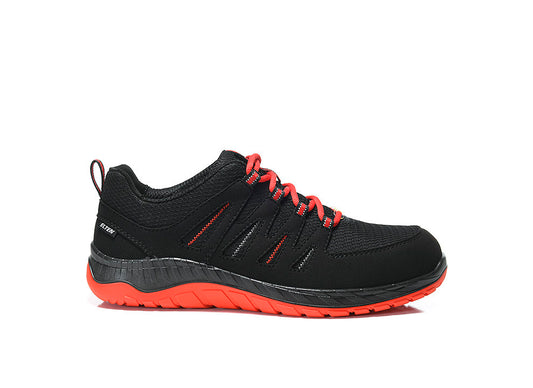 Sicherheitshalbschuh MADDOX Black-Red ESD S3S