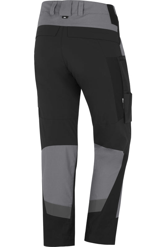 FHB MIO Arbeitshose elastisch, grau-schwarz