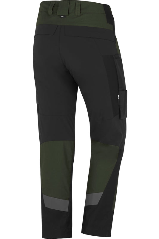 FHB MIO Arbeitshose elastisch, oliv-schwarz