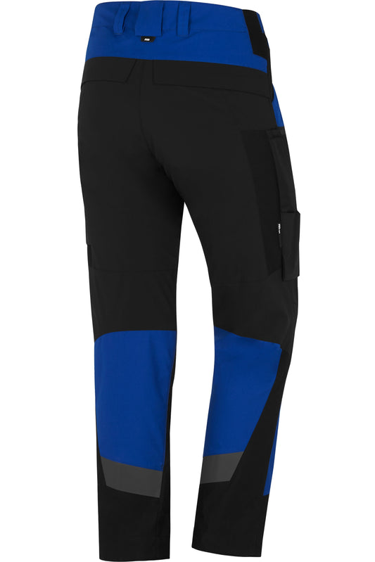 FHB MIO Arbeitshose elastisch, royalblau-schwarz