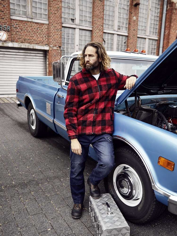 62181 1031 Faserpelzjacke Herren