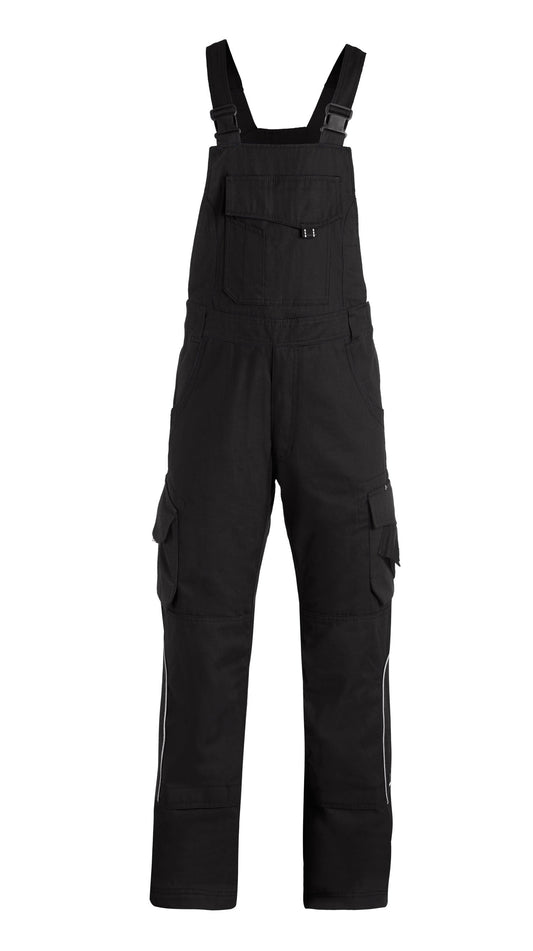 FHB ECKHARD Latzhose, schwarz