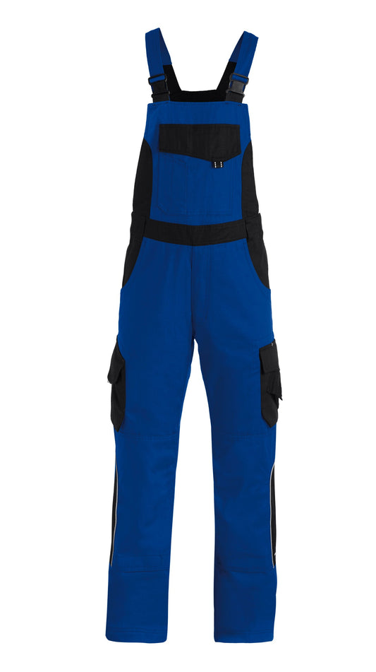 FHB ECKHARD Latzhose, royalblau-schwarz