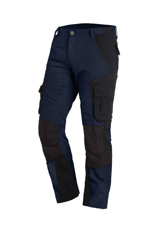 FHB FLORIAN Arbeitshose, marine-schwarz