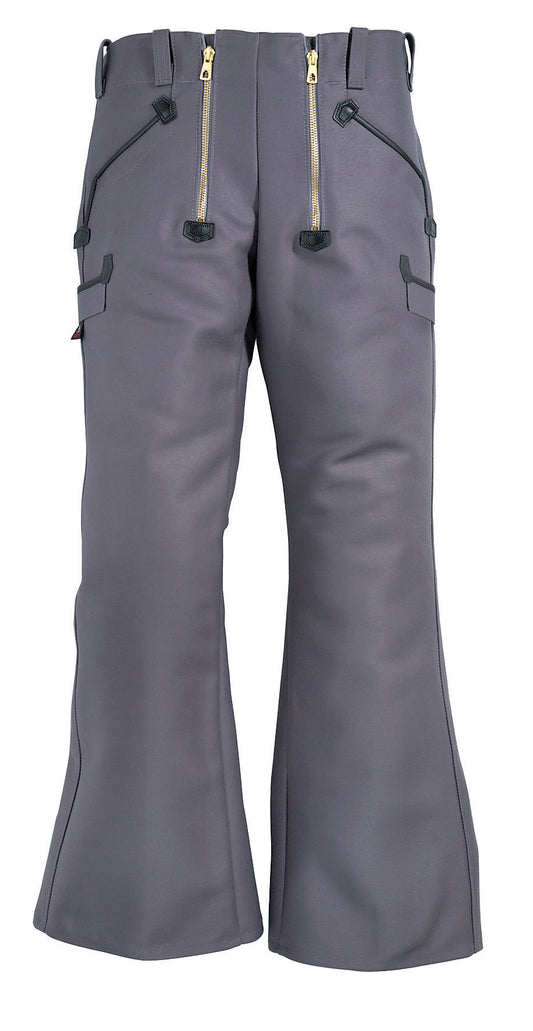 FHB INGO Zunfthose Zwirn-Doppel-Pilot, grau