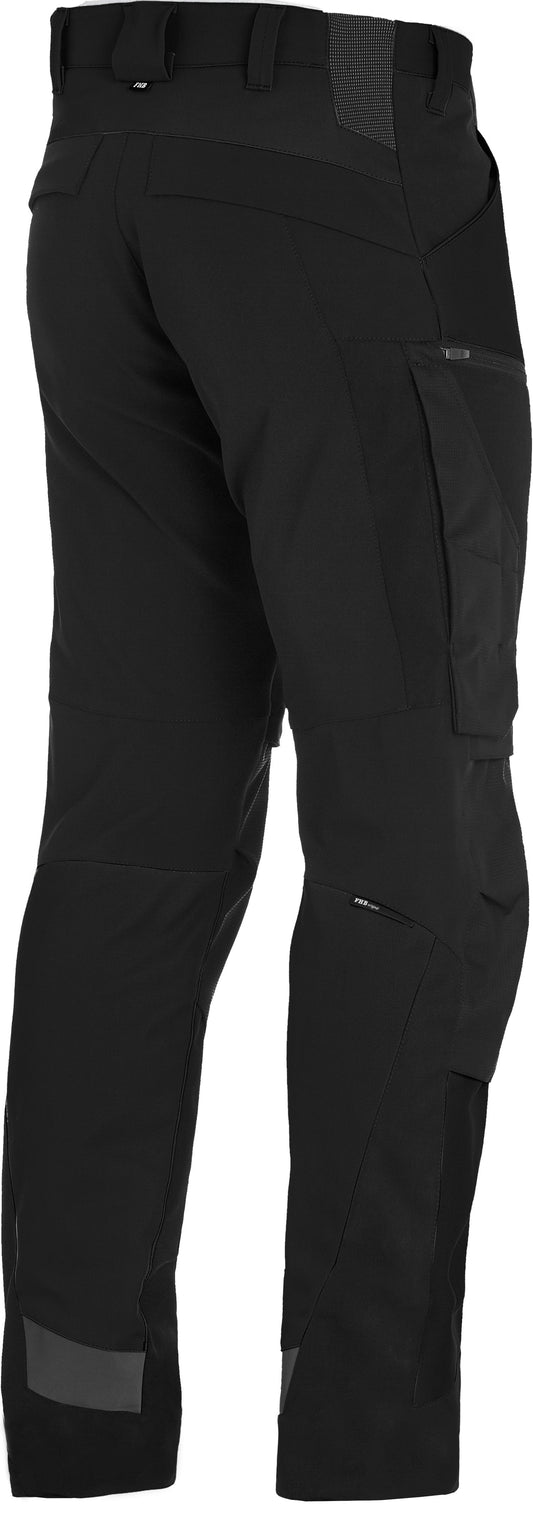 FHB LEO Arbeitshose elastisch, schwarz