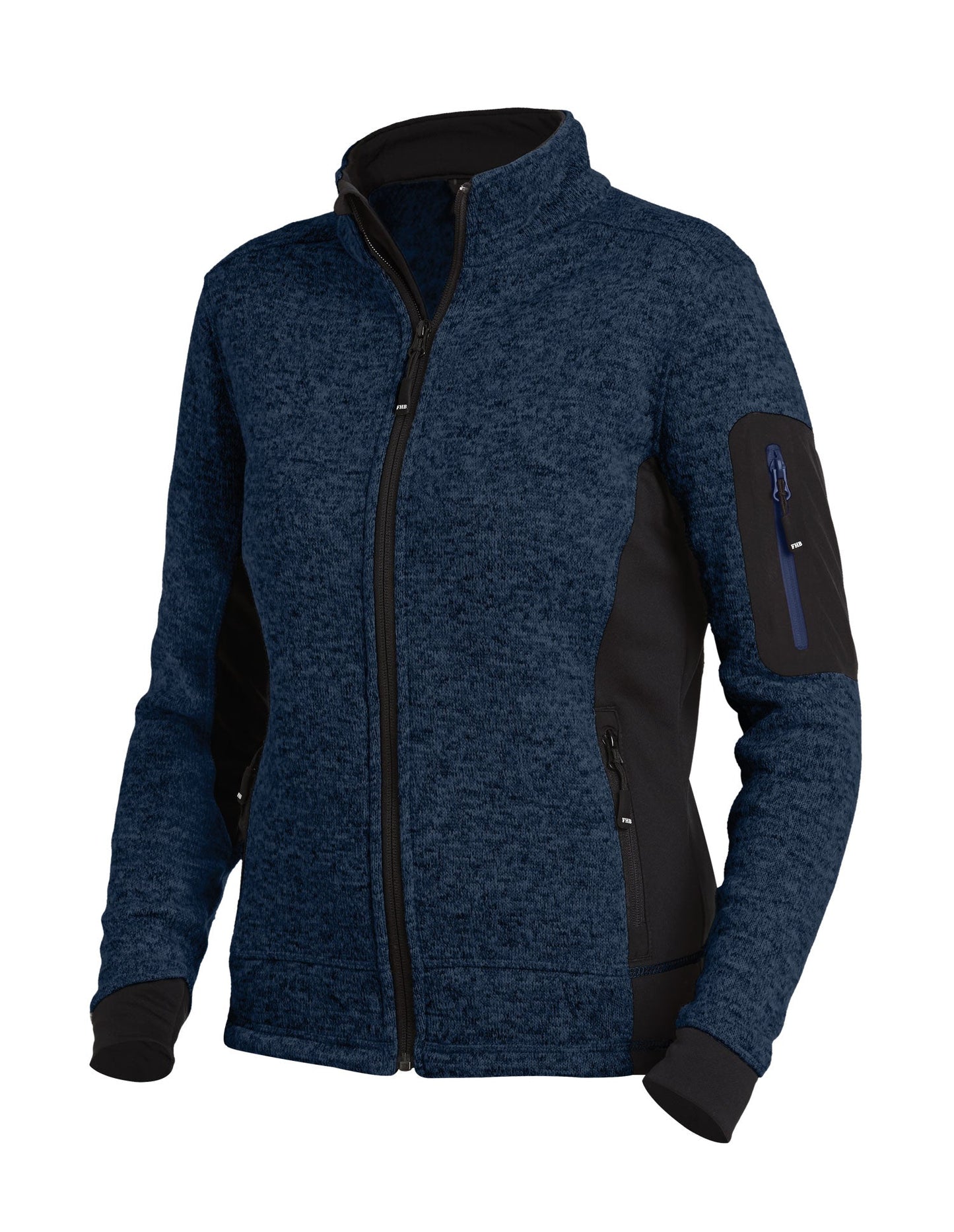 FHB MARIEKE Strick-Fleece-Jacke Damen