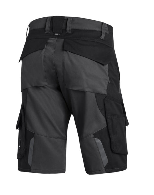 FHB WULF Bermuda, anthrazit-schwarz