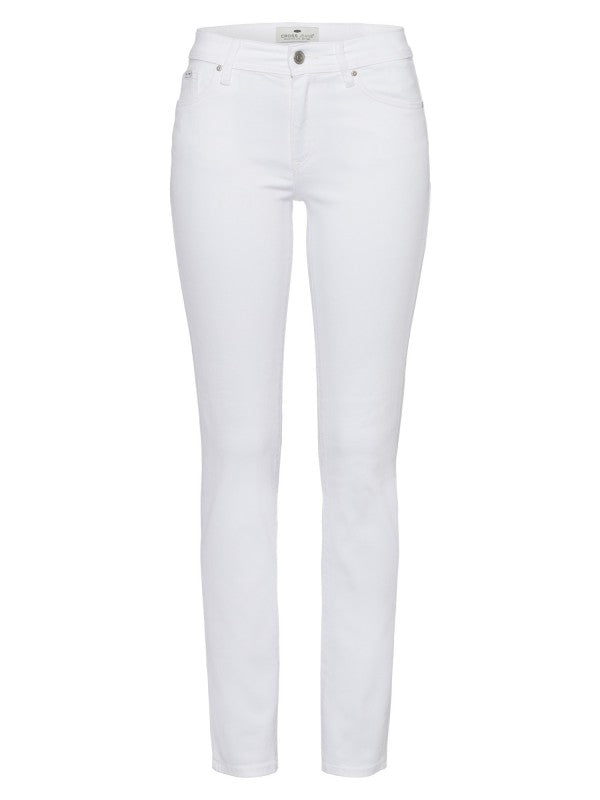 Damen Jeans weiss slim P489