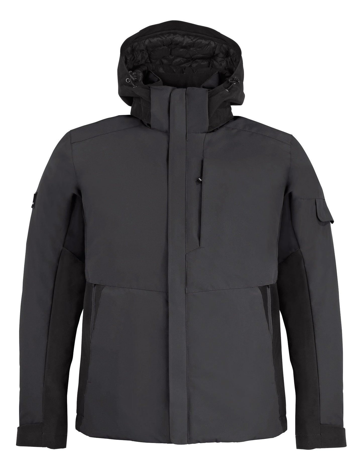 FHB GEORG Arbeitsjacke Primaloft, anthrazit-schwarz, Gr. 2XL