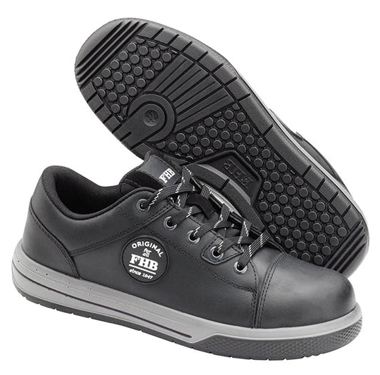 FHB JULIAN S3 Sneaker EN ISO 20345-2011-S3, flach, schwarz