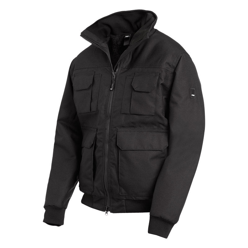 FHB OLIVER Arbeitsjacke, schwarz