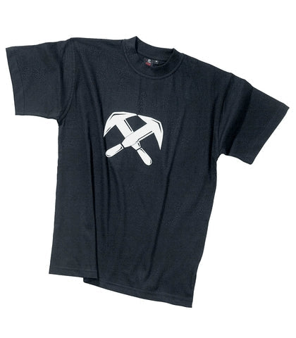 FHB TILL T-Shirt Zunftzeichen Dachdecker, schwarz